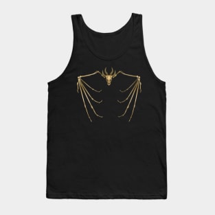 Halloween Dragon Skeleton Tank Top